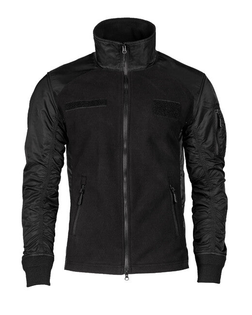 Mil-Tec USAF Fleece Jacket, Black