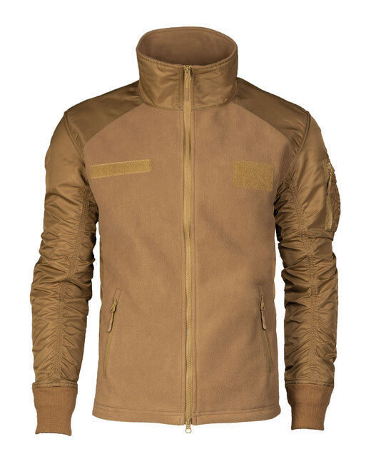 Mil-Tec USAF Fleece Jacket, Dark Coyote