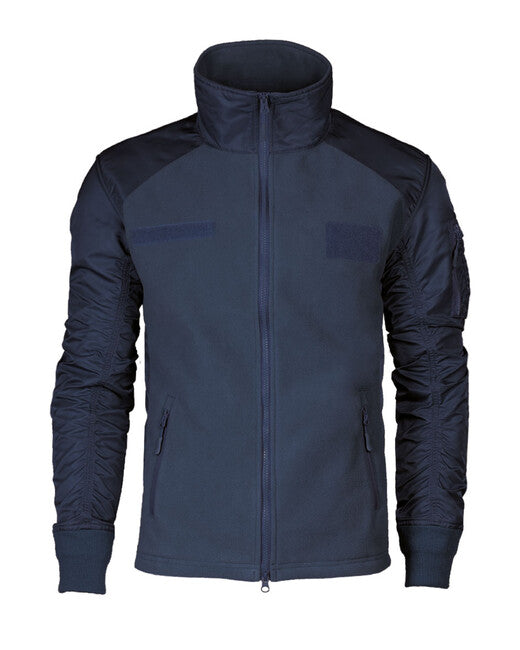 Mil-Tec USAF Fleece Jacket, Navy Blue