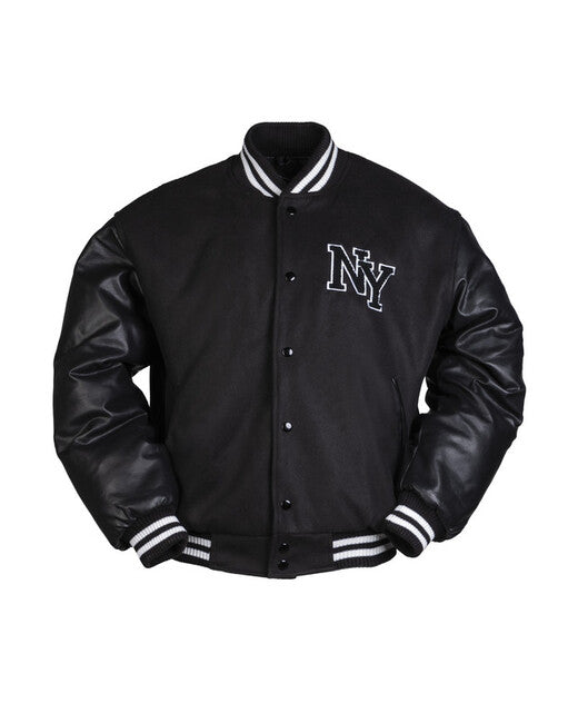 Mil-Tec NY Baseball Jacket, Black