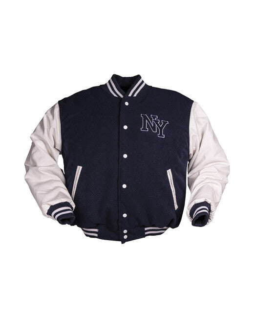 Mil-Tec NY Baseball Jacket, Navy Blue