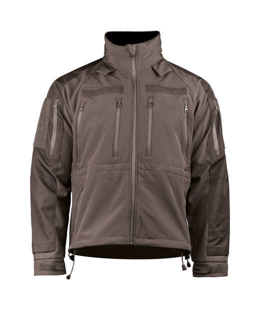 Mil-Tec Softshell Plus Jacket, Black