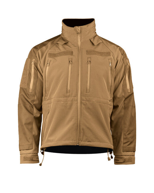 Mil-Tec Softshell Plus Jacket, Coyote Brown