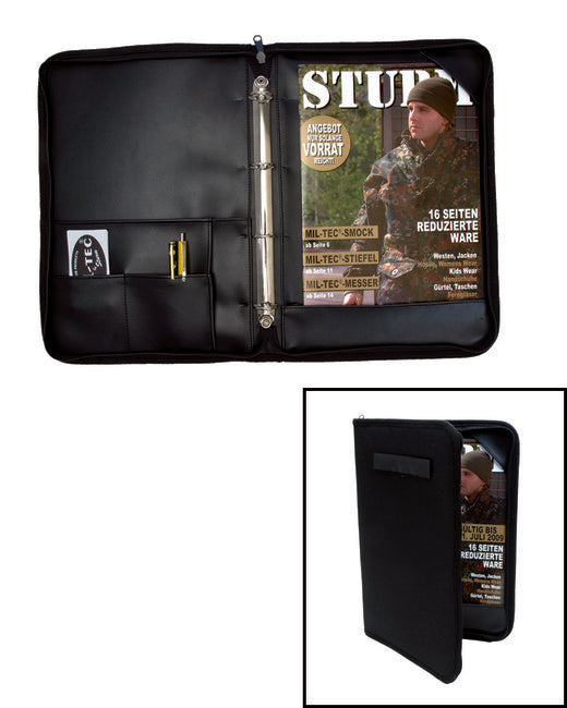 Mil-Tec BW Document Pouch, Black
