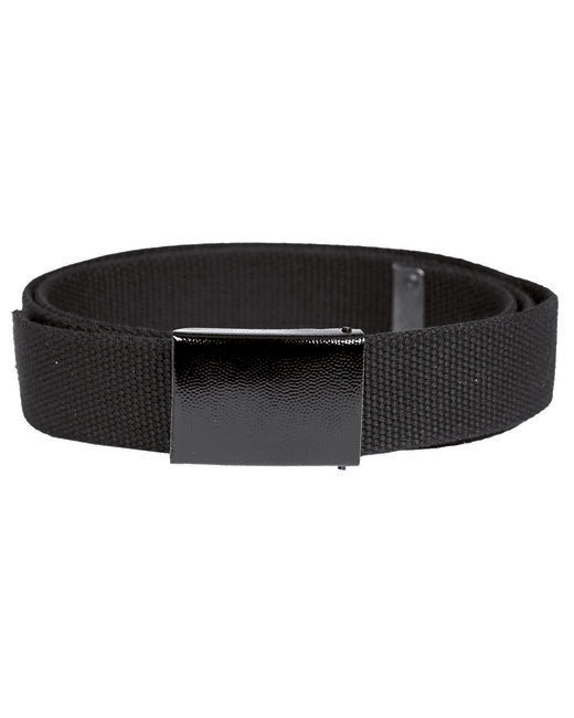 Mil-Tec BW Textile Belt, Black