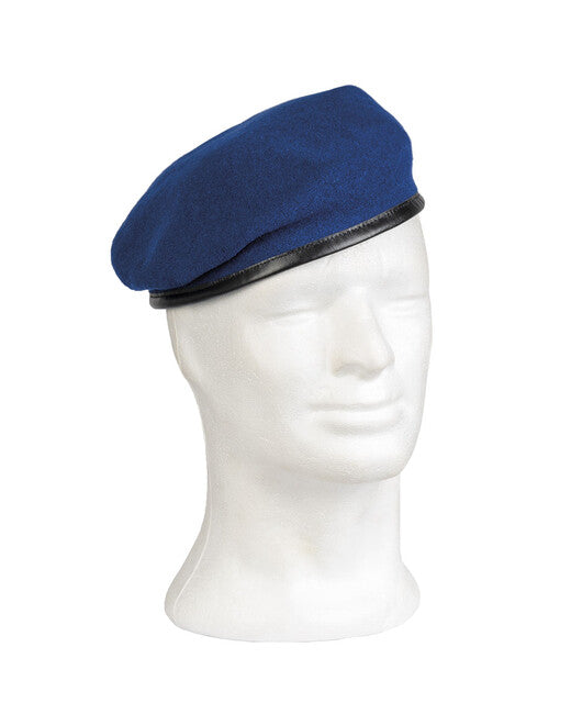 Mil-Tec BW Wool Beret, Blue