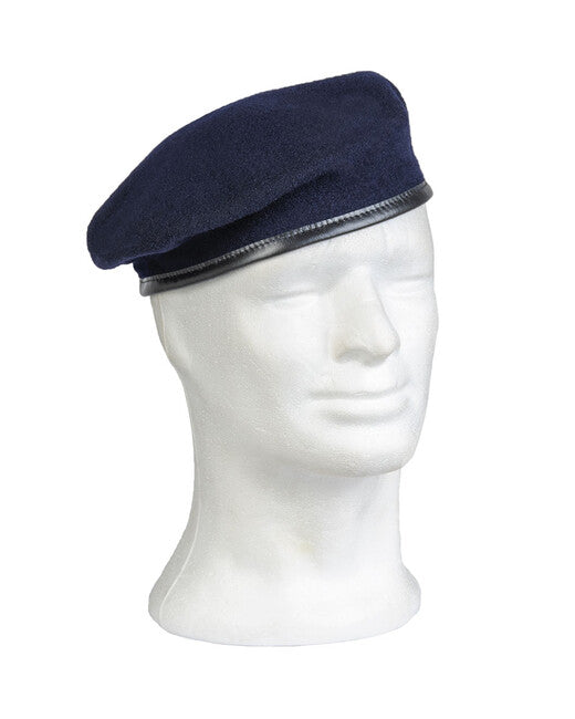 Mil-Tec BW Wool Beret, Navy Blue