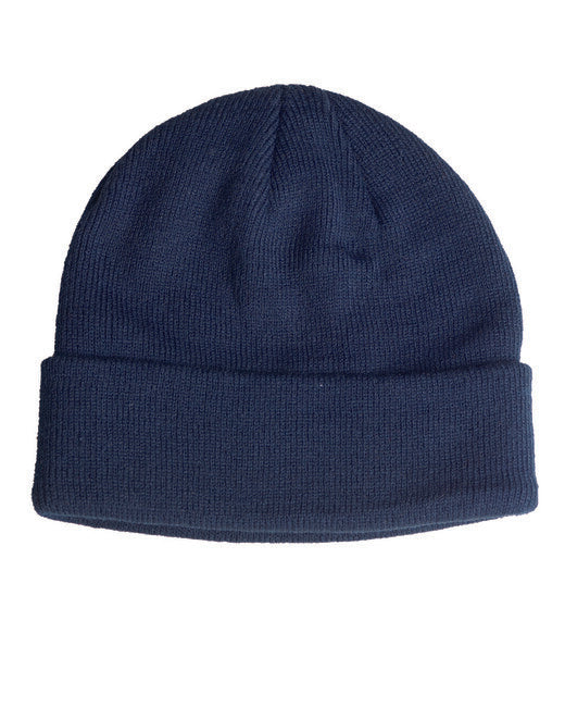 Mil-Tec Feinstrick Fine Knit Beanie, Navy Blue