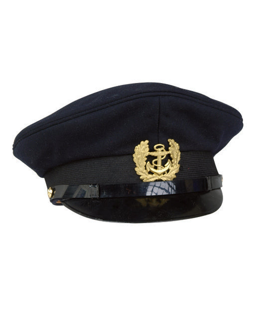 Mil-Tec Marine Cap with Badge, Navy Blue