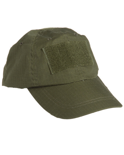 Mil-Tec Tactical Rip-Stop Cap, Black