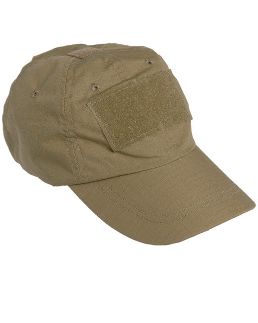 Mil-Tec Tactical Rip-Stop Cap, Coyote