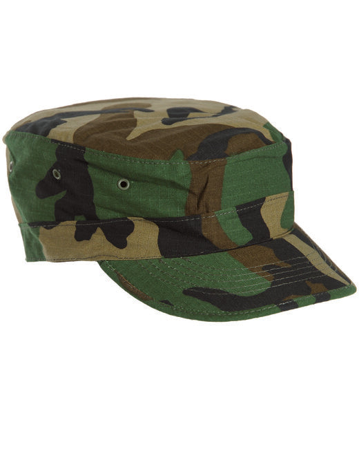Mil-Tec US BDU Rip-Stop Cap, Woodland