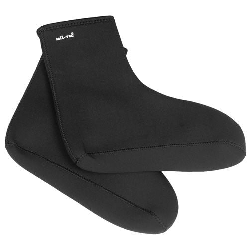 Mil-Tec Neoprene Socks, Black