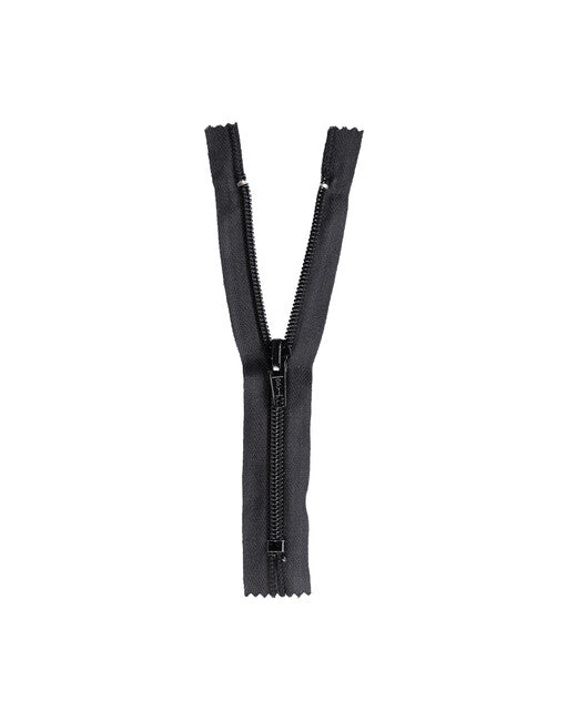 Mil-Tec Black Zipper 150mm for Tactical Pants