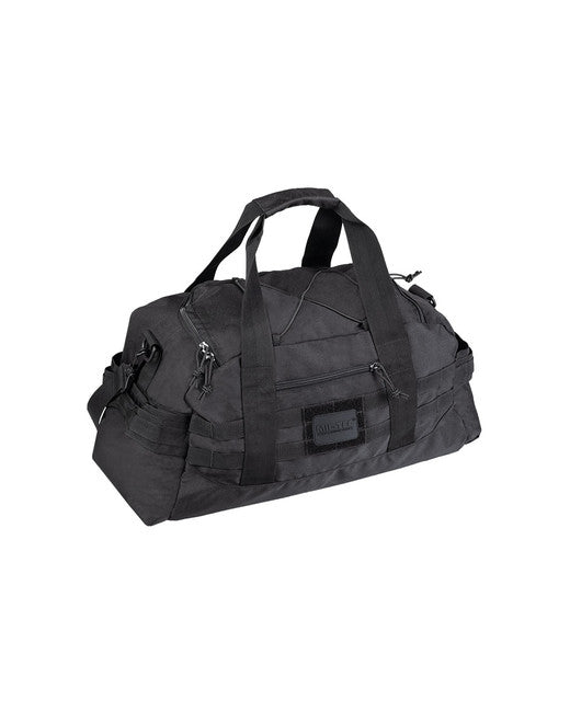 Mil-Tec Combat Shoulder Bag, Black 25L