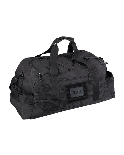 Mil-Tec Combat Medium Shoulder Bag, Black, 54L