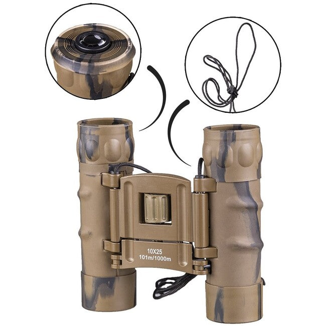 Mil-Tec Binocular GEN.II 10x25, Desert