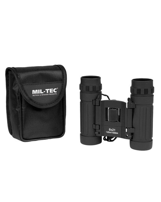 Mil-Tec Ďalekohľad 8x21 skladací čierny