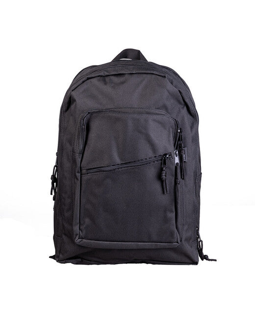 Mil-Tec DayPack Backpack, Black, 25L