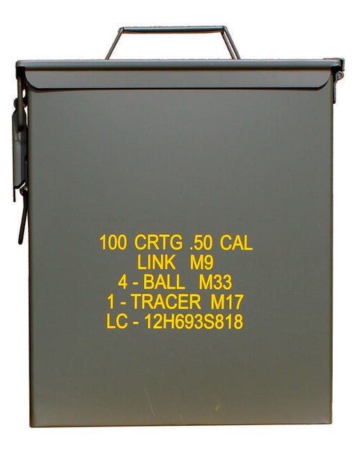 Mil-Tec M9 CAL.50 Ammo Can, Olive