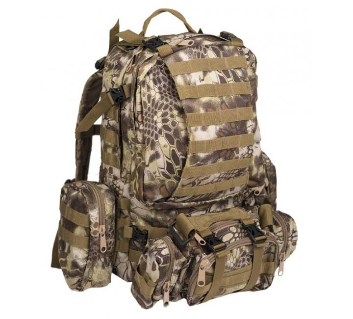 Mil-Tec Defence Σακίδιο 36L, παραλλαγή Mandra Tan