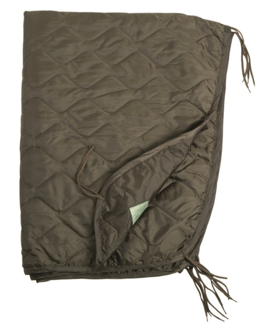 Mil-Tec Poncho Liner Insert, Olive 210 x 150 cm