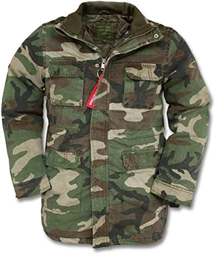 Mil-Tec detská bunda ranger, woodland