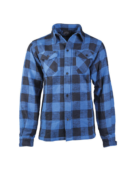 Mil-Tec Lumberjack Shirt, Blue/Black