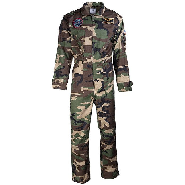 Mil-Tec Flight φόρμα overall, Woodland