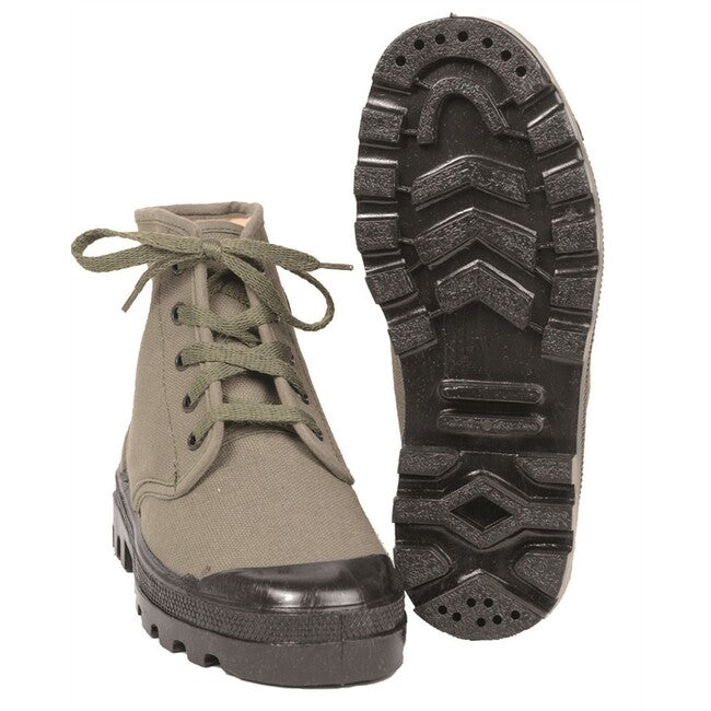 Mil-Tec Commando French Boots, 5 Eyelet