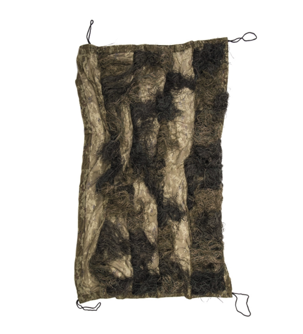 Mil-Tec Ghillie Camouflage Net, Woodland 1.4x1 m