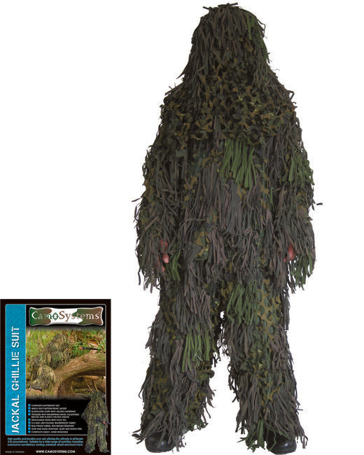 Mil-Tec Ghillie oblek JACKAL, woodland