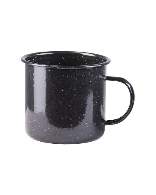 Mil-Tec Western Enamel Mug 680ml, Black