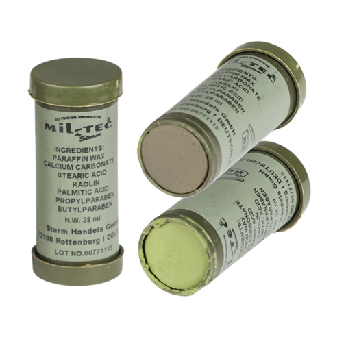 Mil-Tec Face Camouflage Paint, Olive