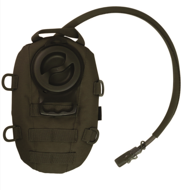 Mil-Tec Hydration Bladder Oval 1.5L, Olive
