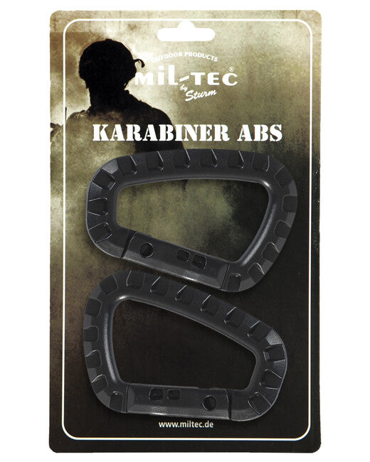 Mil-Tec Tactical Carabiner, Black
