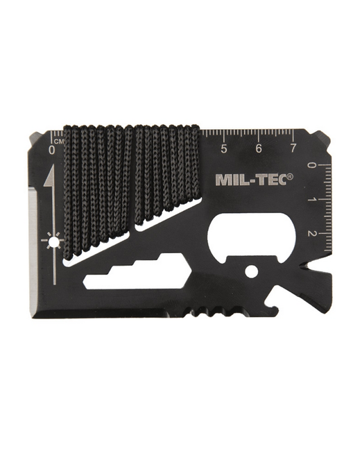 Mil-Tec Survival Card with Paracord and Sheath