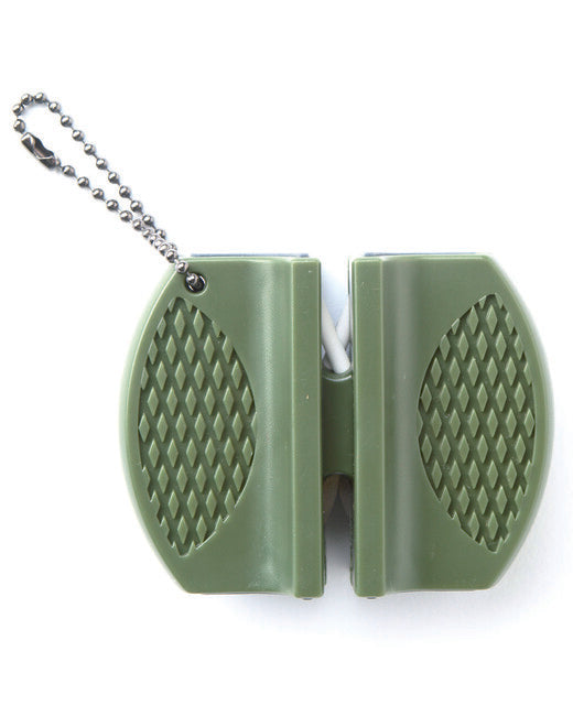 Mil-Tec Ceramic Sharpener DUO BLOCK, Olive