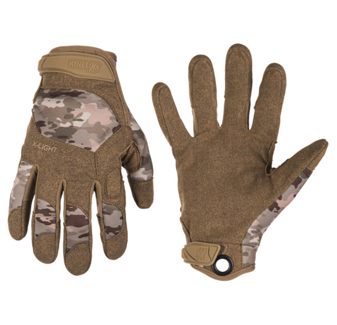 Mil-Tec Kinetixx® X-Light Gloves, Multitarn