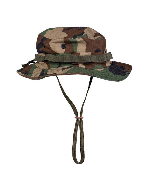 Mil-Tec US GI Rip-Stop Hat, Woodland
