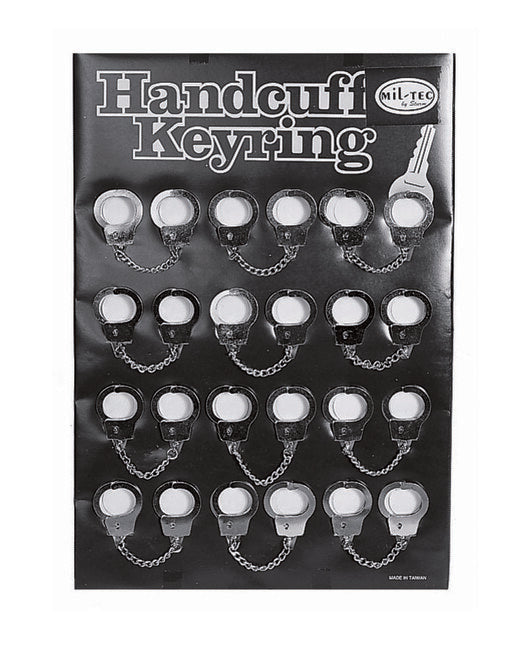 Mil-Tec Handcuff Keychain MINI, Silver