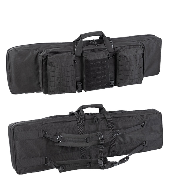 Mil-Tec Rifle and Pistol Combo Case, Black