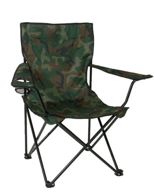 Mil-Tec Relax Folding Chair, Woodland