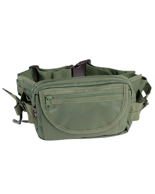 Mil-Tec GROSS Waist Bag with Multiple Compartments, Olive