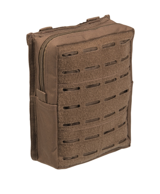 Mil-Tec Laser Cut Molle Large Multifunction Pouch, Coyote