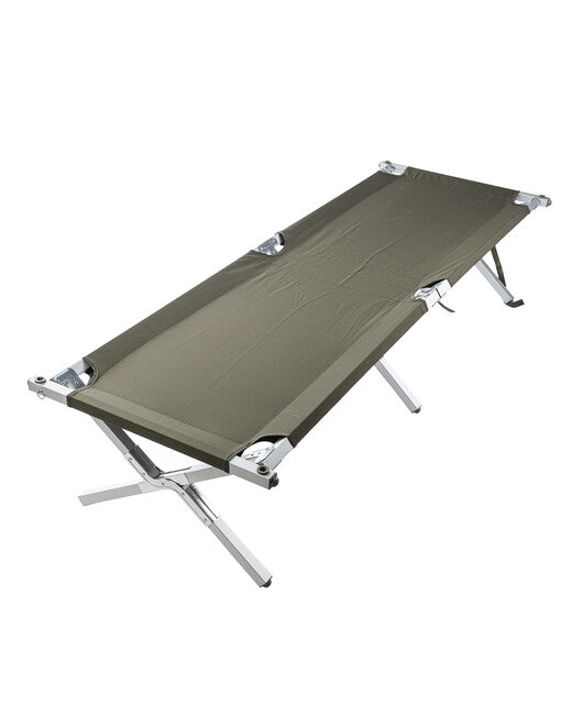 Mil-Tec US GEN.II Folding Cot with Aluminum Frame, Green