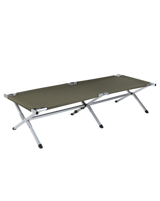Mil-Tec US Type Cot with Reinforced Frame 190 cm, Green