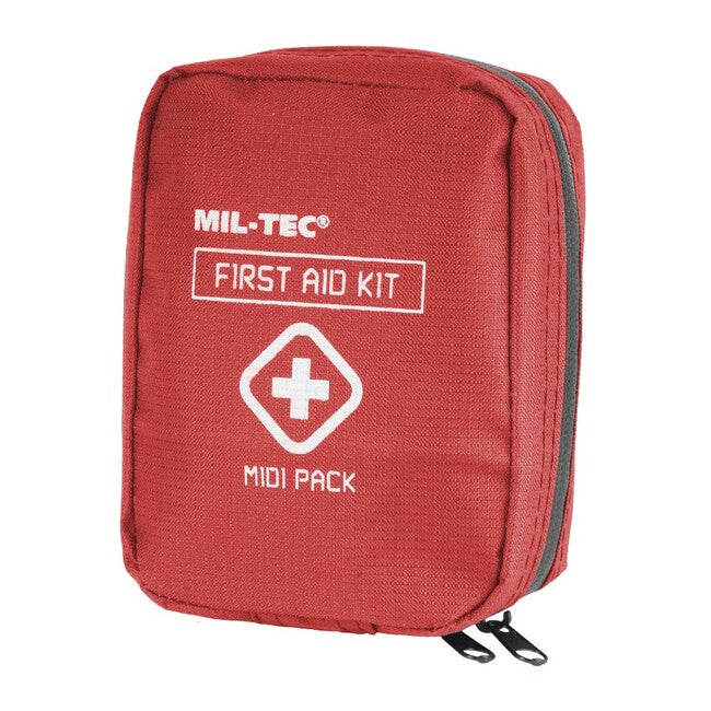 Mil-Tec First Aid Kit Midi, Red