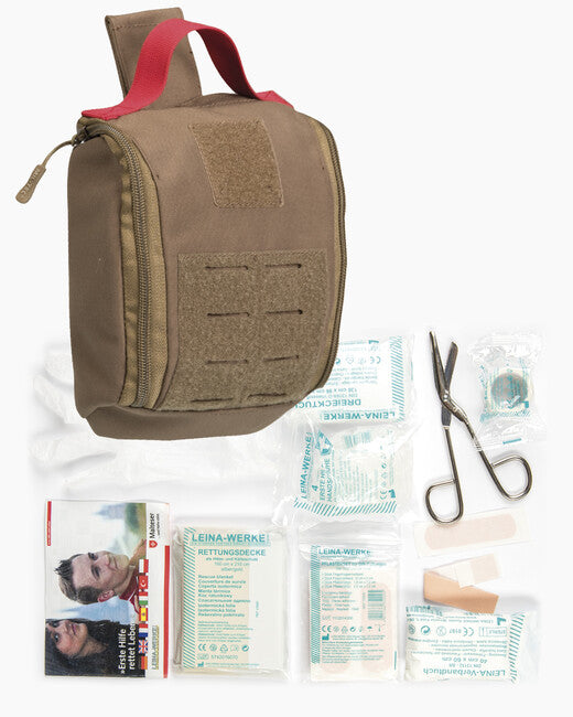Mil-Tec IFAK Complete Medical Kit, LASER CUT, Dark Coyote