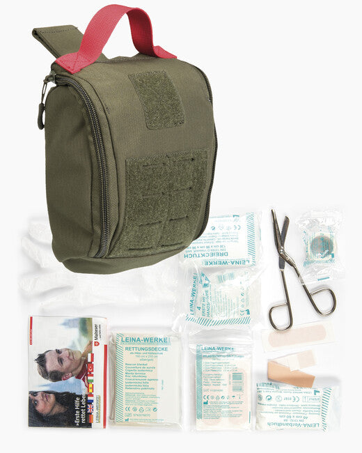 Mil-Tec IFAK Complete First Aid Kit, Green, Laser Cut